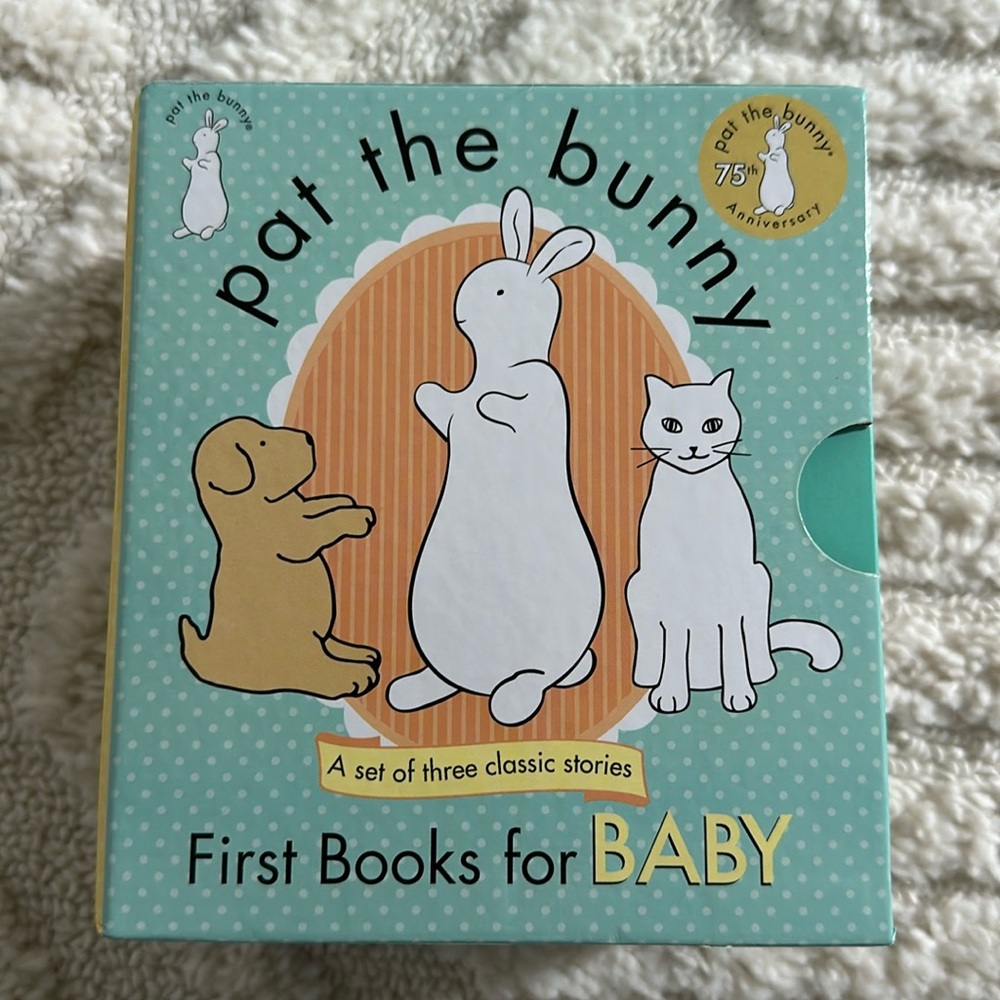 Like New Pat the Bunny Book Set